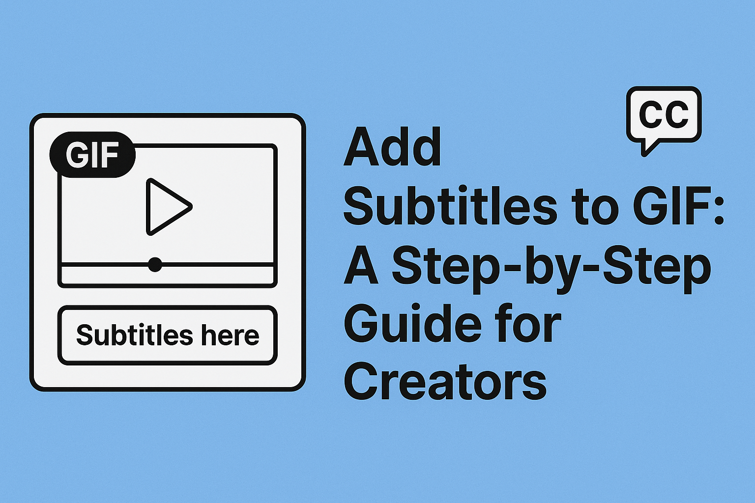 Add Subtitles to GIF