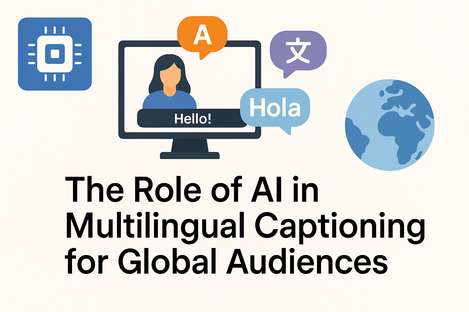 The Role of AI in Multilingual Captioning for Global Audiences