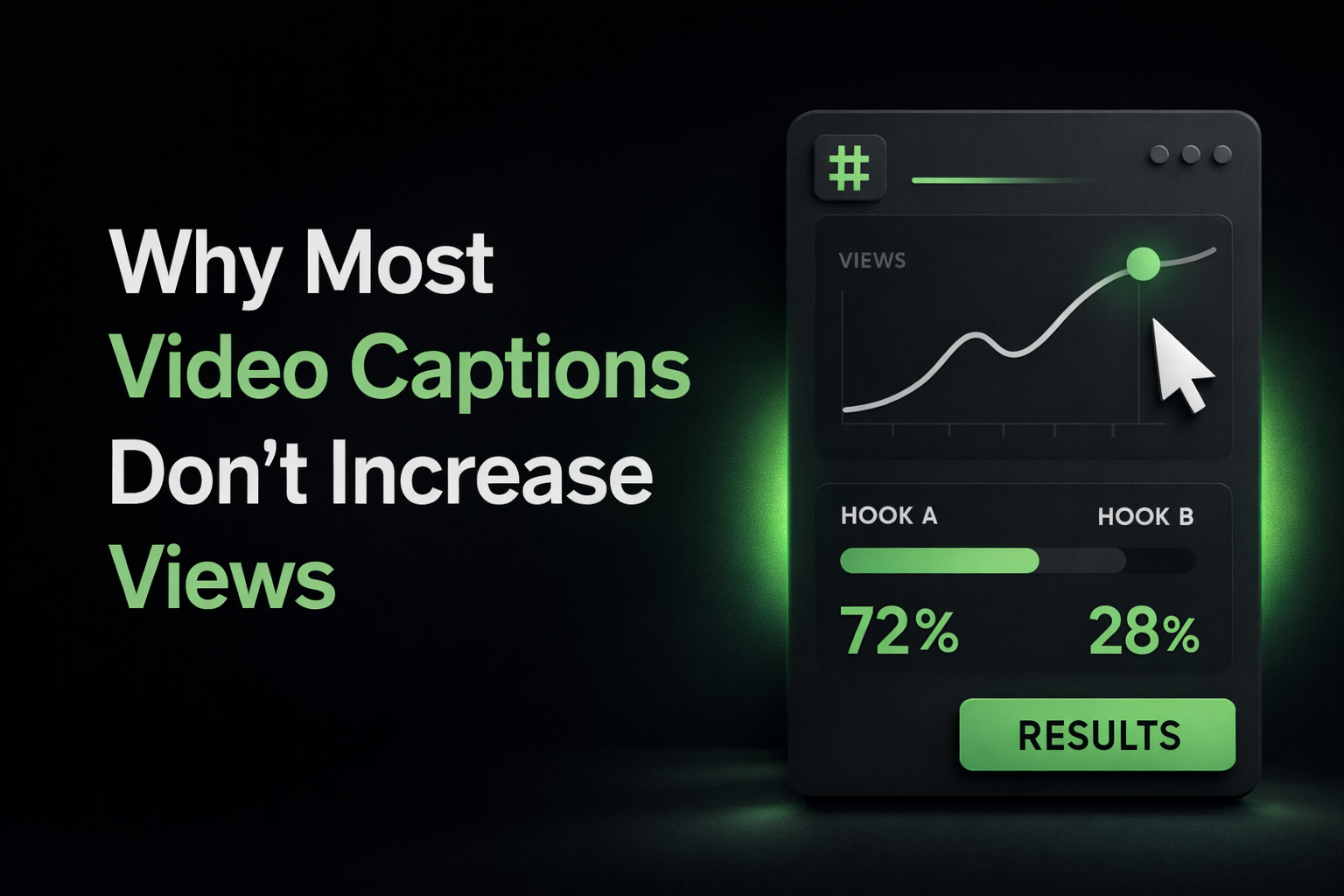 Why Most Video Captions Don't Increase Views